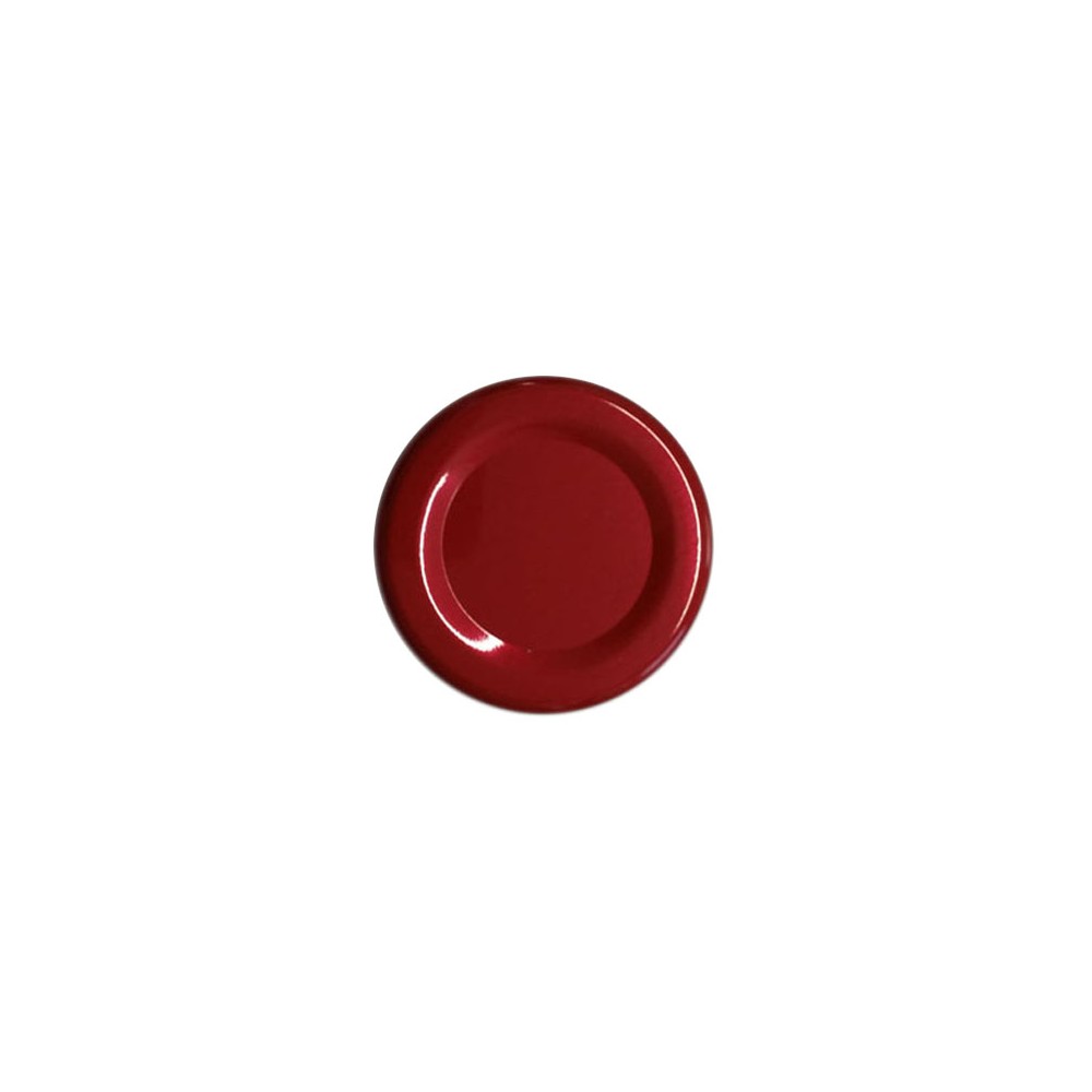 58mm Twist-Off Lid (Plain Red)
