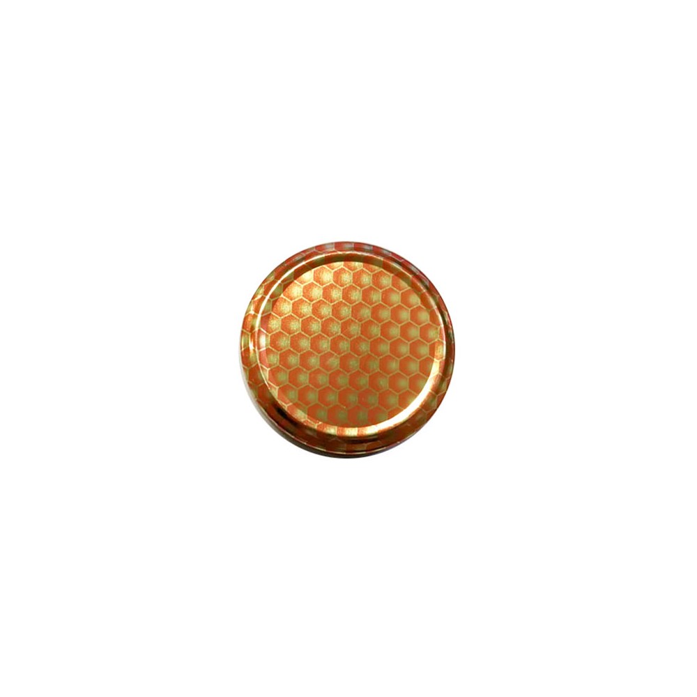63mm Twist-Off Lid (Beehive Orange)